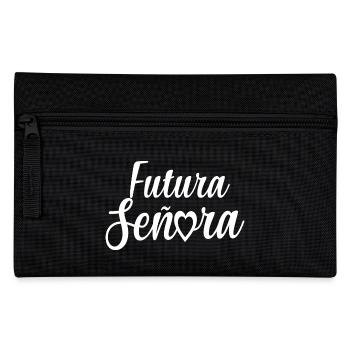 Futura Señora Engagement Bridal Shower Wedding - Pencil Case - black - Front