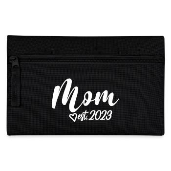 2023, Maman en devenir, annonce de grossesse - Trousse - noir - Devant
