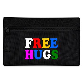 Free hugs - Pencil Case - black - Front