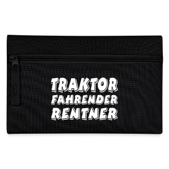 Traktor - Federtasche - Schwarz - Vorne