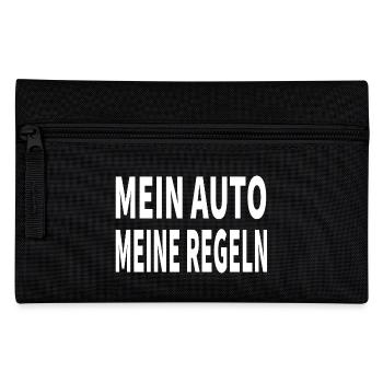Auto - Federtasche - Schwarz - Vorne
