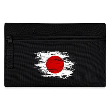 Japan flag used - Pencil Case - black - Front