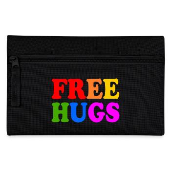 Free hugs - Pencil Case - black - Front