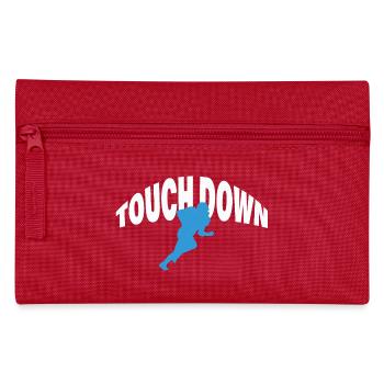 TOUCH DOWN - Pencil Case - red - Front