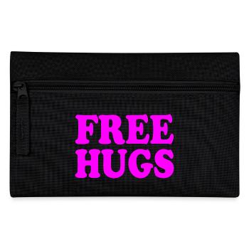 Free hugs - Pencil Case - black - Front