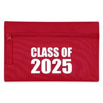 Class of 2025 - Pencil Case - red - Front
