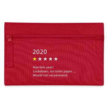 2020 - Federtasche - Rot - Vorne
