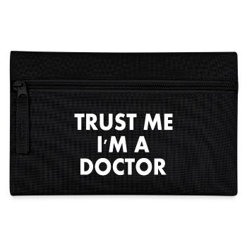 trust me i'm a doctor - Federtasche - Schwarz - Vorne