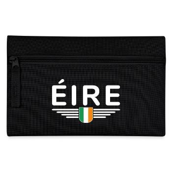 I Love Ireland Elegance Style Design T-Shirt - Pencil Case - black - Front