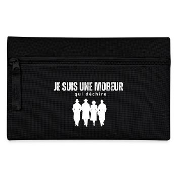 Zerreißender Mobeur - Federtasche - Schwarz - Vorne