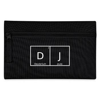 Dj Name First Name Chemistry Periodic Table Elements - Pencil Case - black - Front