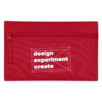 design experiment create - Federtasche - Rot - Vorne
