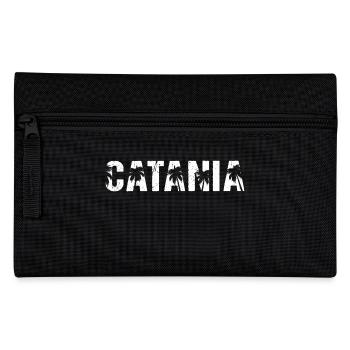 Catane Palmiers Sicile - Trousse - noir - Devant