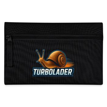 schnecke turbolader - Federtasche - Schwarz - Vorne