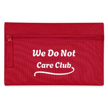 Es ist uns egal Club Menopause - Federtasche - Rot - Vorne