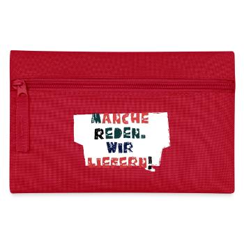 Talk &amp; Act! - Pencil Case - red - Front