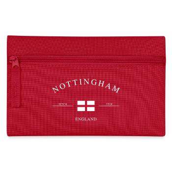 Nottingham, England – Holiday Souvenir & Gift - Pencil Case - red - Front