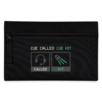 Theatre Technology Crew Stage Technician Sound - Pencil Case - black - Front