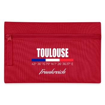 Toulouse - Pencil Case - red - Front