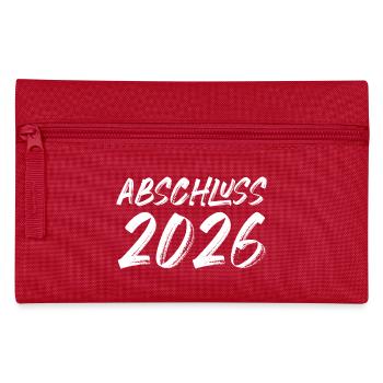 Graduation 2026 - Pencil Case - red - Front