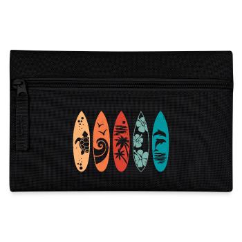 Planche de surf rétro - Trousse - noir - Devant
