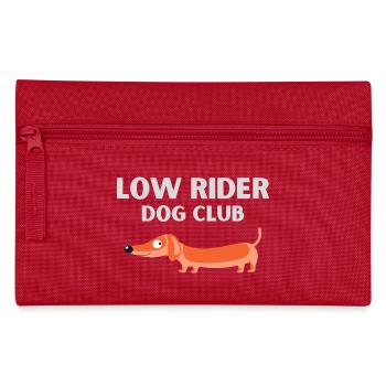Club canin Teckel - Trousse - rouge - Devant