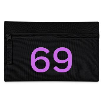 69 - Federtasche - Schwarz - Vorne
