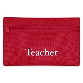 Teacher - Pencil Case - red - Front
