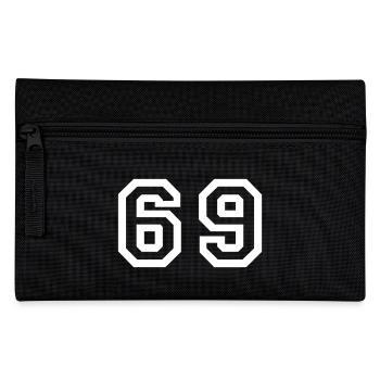 Number - 69 - Federtasche - Schwarz - Vorne