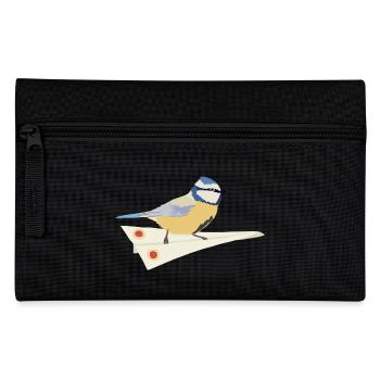 Blaumeise Papierflieger - Federtasche - Schwarz - Vorne
