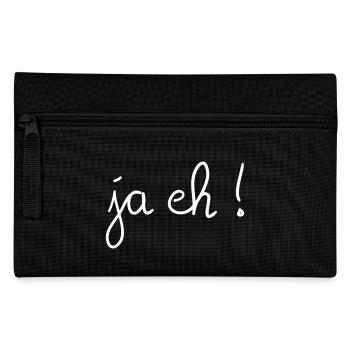 Ja eh! - Federtasche - Schwarz - Vorne