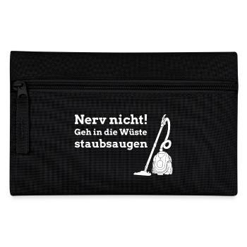 Get lost! Go for a vacuum in the desert - Pencil Case - black - Front