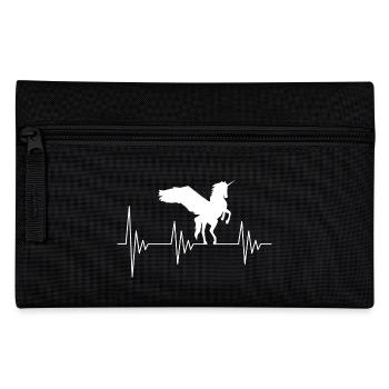 Einhorn Pferd EKG Herzfrequenz - Trousse - noir - Devant