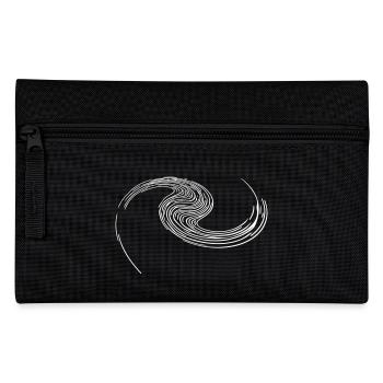 Spirale Geometrie - Spiralgalaxie - Federtasche - Schwarz - Vorne