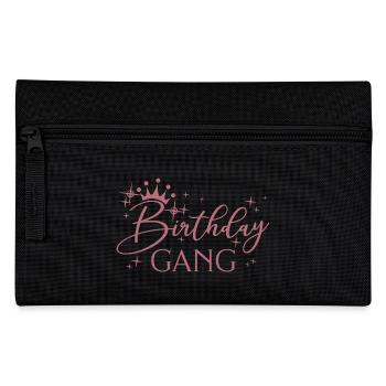 Anniversaire Gang Matching Groupe Fête d’Anniversaire Cadeau - Trousse - noir - Devant