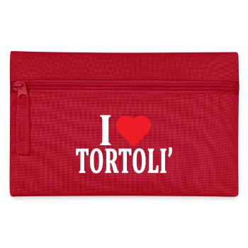 t-shirt Io amo Tortolì t-shirt Sardegna - Pencil Case - red - Front