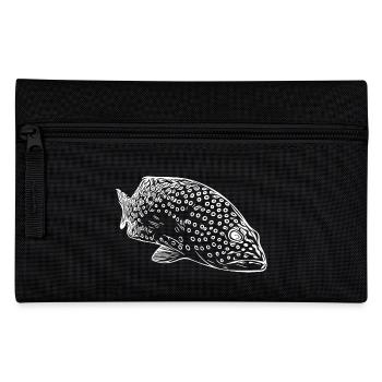 Mérou tacheté vintage élégant - Trousse - noir - Devant