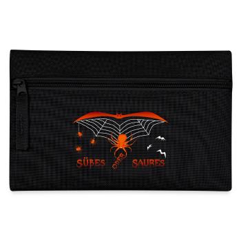 Süßes oder Saures Halloween - Federtasche - Schwarz - Vorne