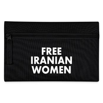 Free iranian women - Pencil Case - black - Front