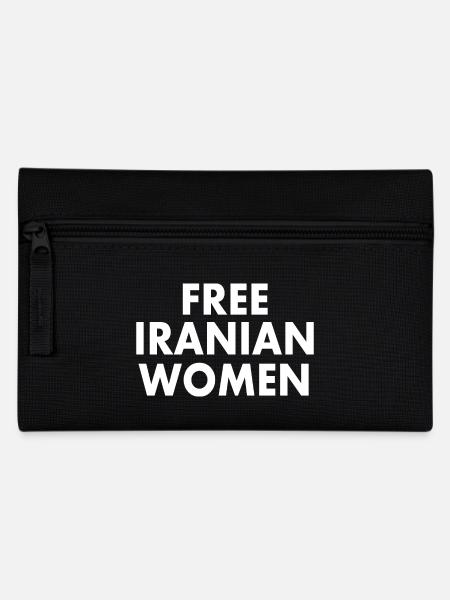 Free iranian women - Federtasche - Schwarz