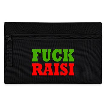 Fuck raisi - Federtasche - Schwarz - Vorne