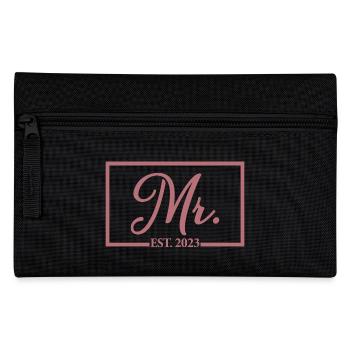 2023 Fiançailles pour la fête de mariage du marié - Trousse - noir - Devant