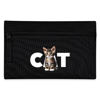 Chat - Pour tous ceux qui aiment les chats et le spectacle - Trousse - noir - Devant