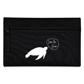 Save the Ocean - Schildkröte - Federtasche - Schwarz - Vorne