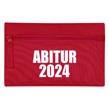 Abitur 2024 - Federtasche - Rot - Vorne
