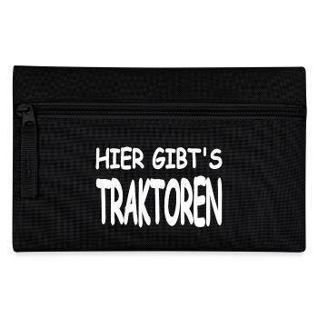 Traktoren - Federtasche - Schwarz - Vorne