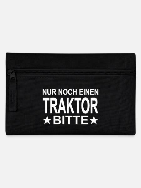 Traktor - Federtasche - Schwarz
