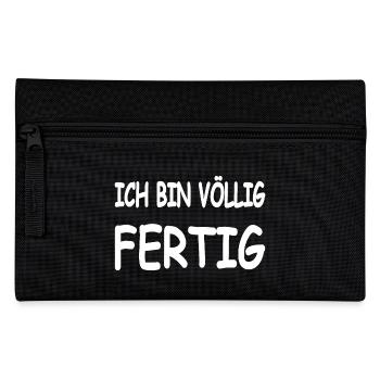 Party - Federtasche - Schwarz - Vorne