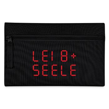 Body and Soul Calculator Rotate Digital Retro - Pencil Case - black - Front