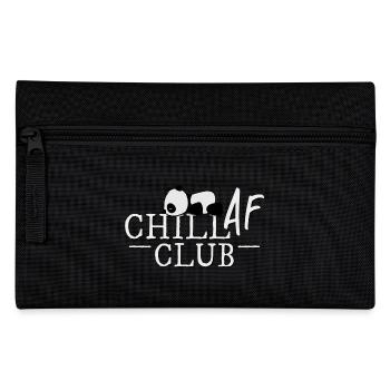 Chill AF Club! Do Nothing Deluxe Chilling Panda - Pencil Case - black - Front
